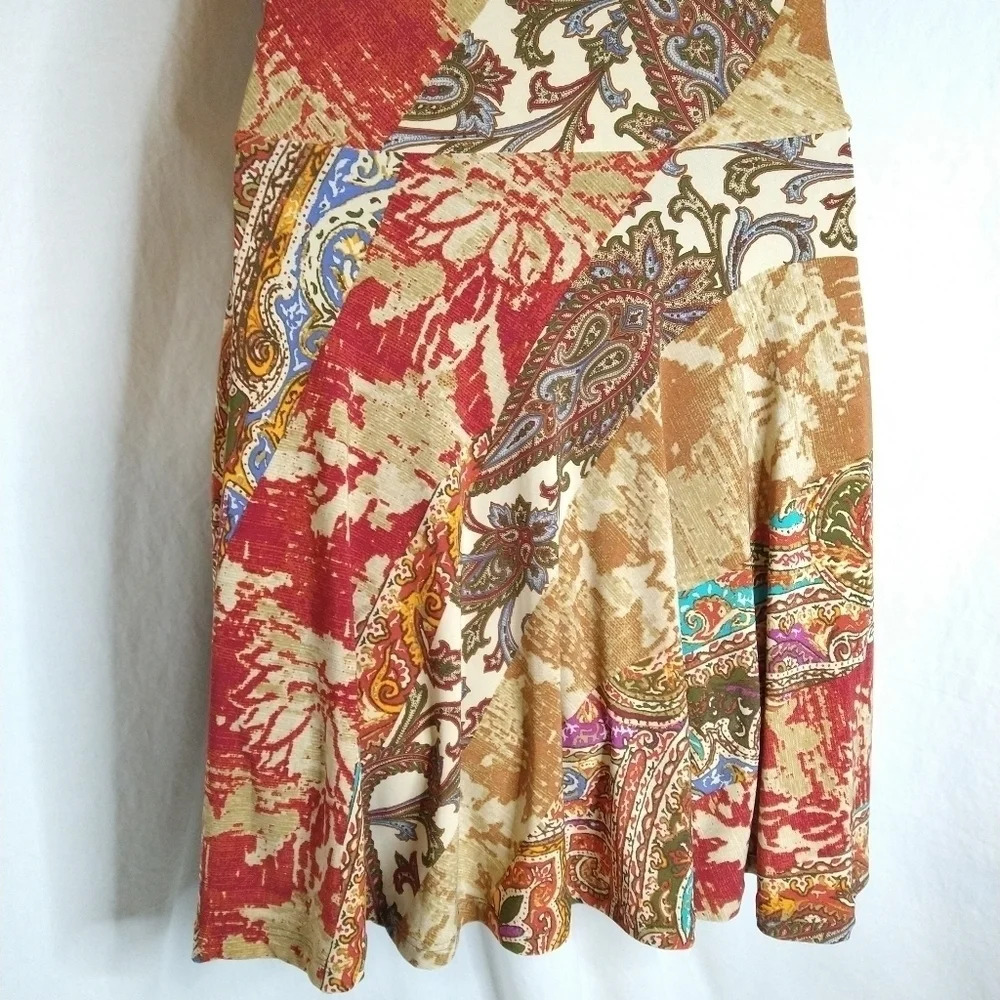 Pretty Ralph Lauren Paisley Print Dress EUC ❤️ - Picture 7 of 12
